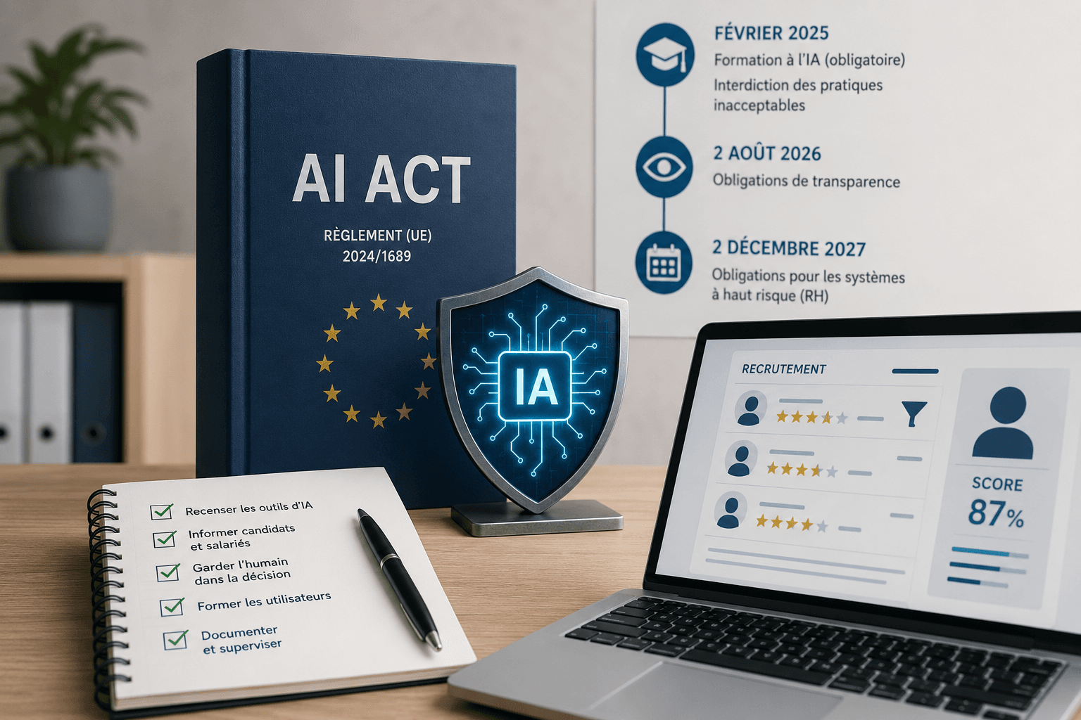 AI Act et RH : ce que votre PME doit faire maintenant (malgré le report à 2027)