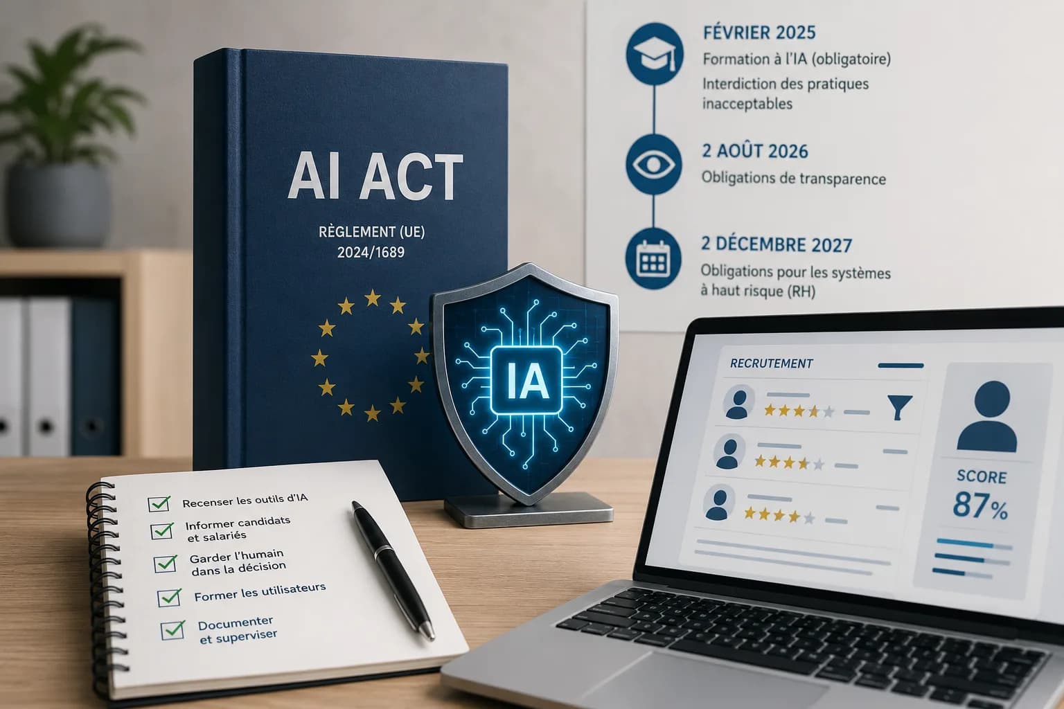 AI Act et RH : ce que votre PME doit faire maintenant (malgré le report à 2027)
